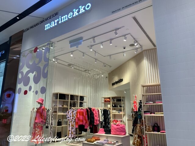 The Exchange TRXのマリメッコの店舗