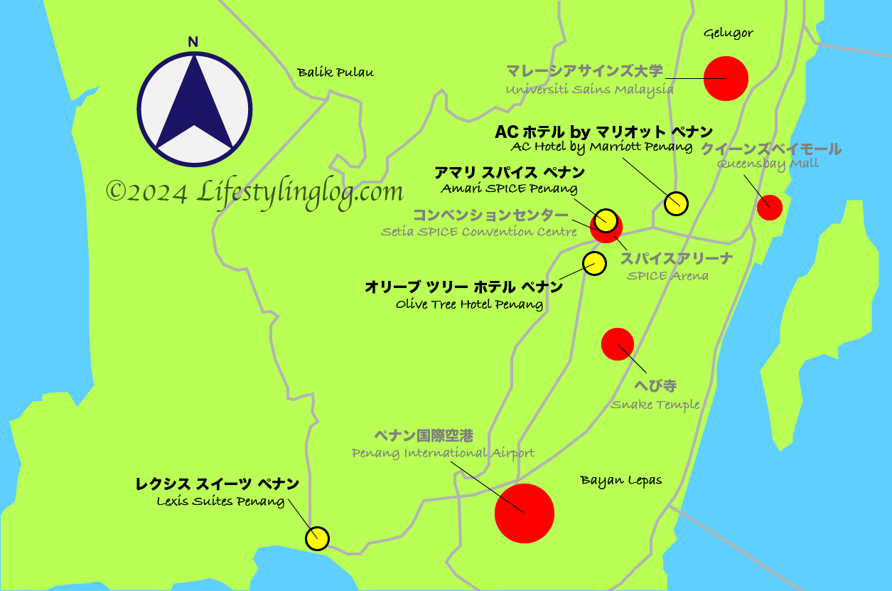 ペナン国際空港エリアにある人気おすすめホテル