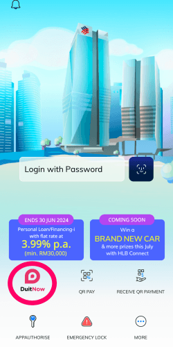 HongLeong Bankのアプリ