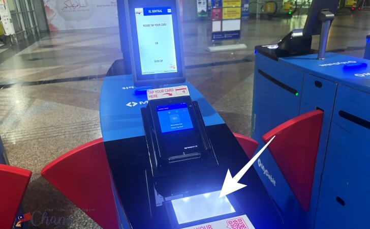 タッチアンドゴーeWalletの支払いに対応したKTMの改札