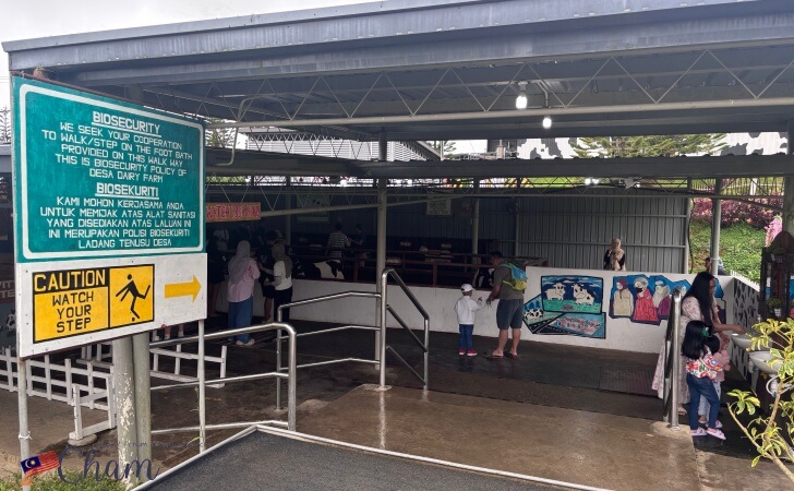 Desa Dairy Farm（デサデイリーファーム）内にある