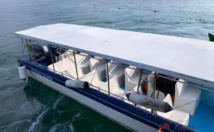 チャーターしたフェリー