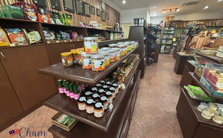 Kadaikuで販売されているジャムやドライフルーツのお土産