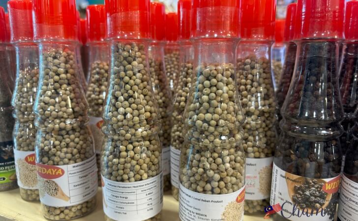 コタキナバル国際空港で販売されている胡椒