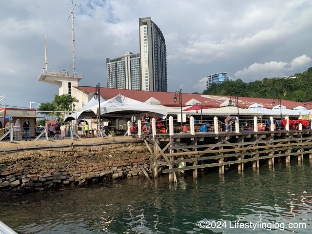 コタキナバル市内にあるJesselton Point Ferry Terminal