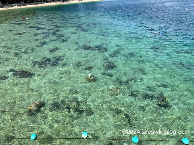 マヌカン島のシュノーケリング