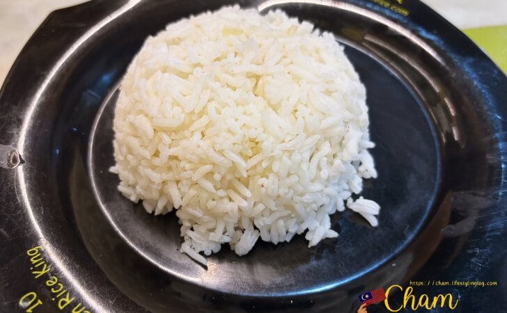 Fatty Loh Chicken Riceの白飯