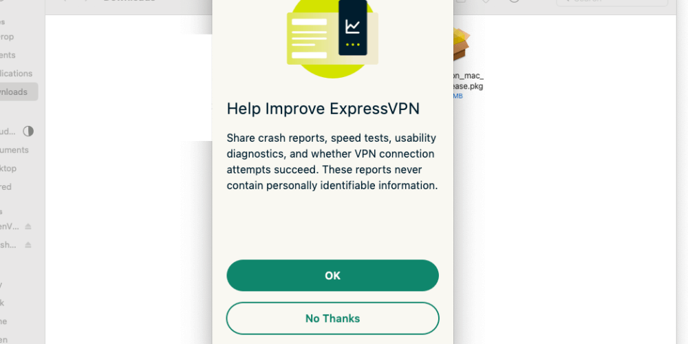 ExpressVPNのセットアップ画面3