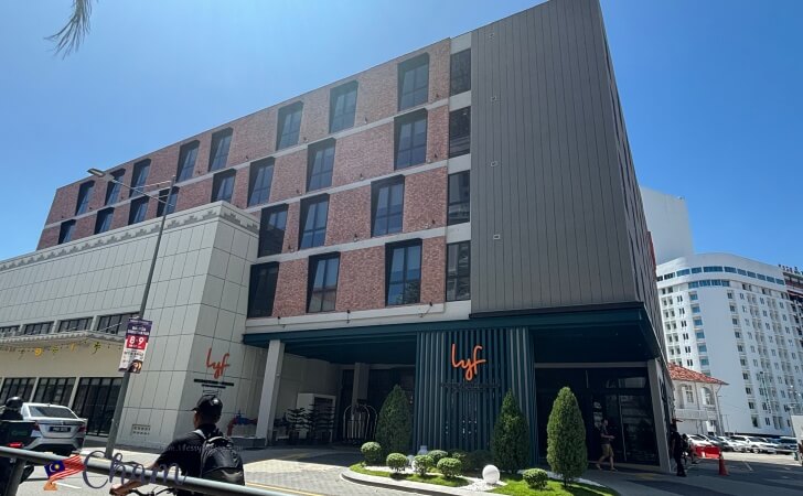 lyf Georgetown Penang by The Ascott Limitedのホテル外観