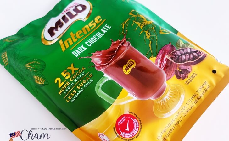 マレーシアで2024年に販売されたMilo Intense Dark Chocolate（ミロインテンスダークチョコレート）