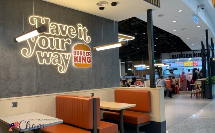 クアラルンプール国際空港(KLIA)のサテライトビルにあるバーガーキング