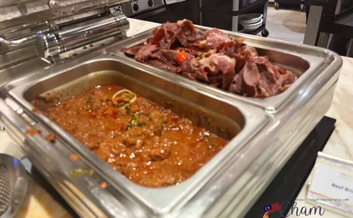 サテライトゴールデンラウンジで提供されているおかず