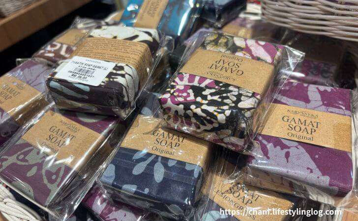 クアラルンプール国際空港ターミナル1にあるSense of Malaysiadで販売されているなまこ石鹸
