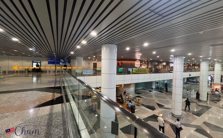クアラルンプール国際空港のレベル4にあるバーガーキング