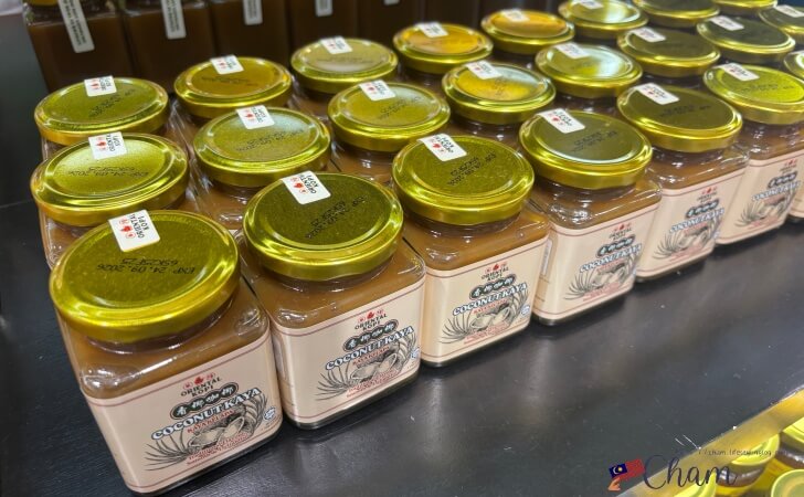 Little Malaysiaで販売されているオリエンタルコピのカヤジャム
