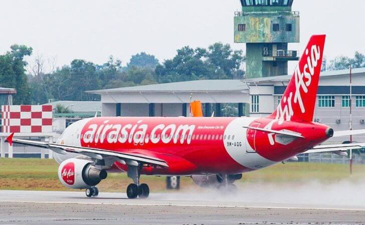 エアアジアの飛行機