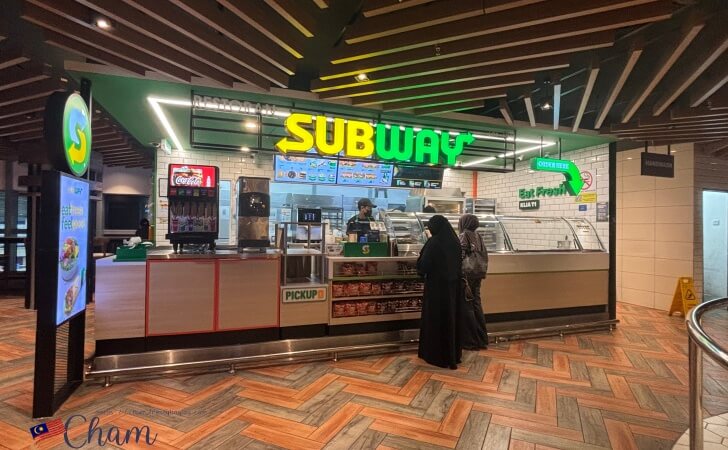 Food Garden KLIAにあるサブウェイ