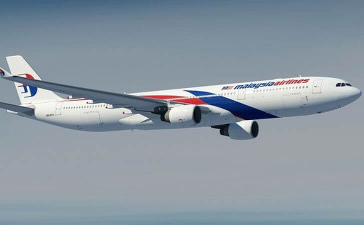 マレーシア航空の飛行機