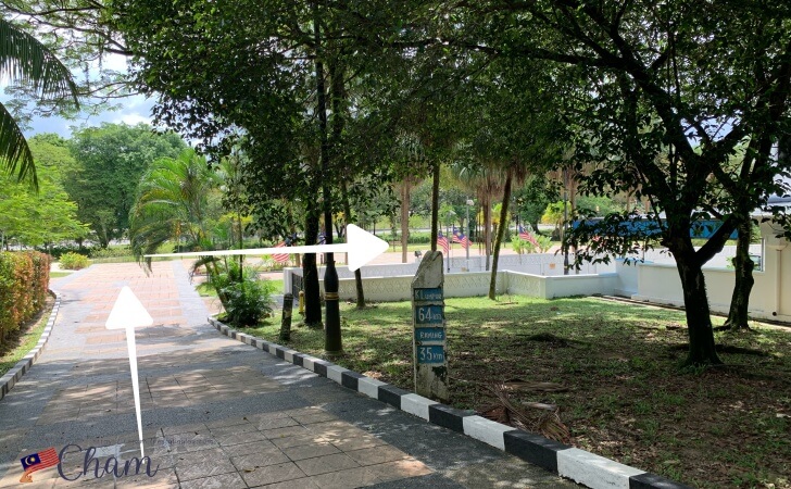 マレーシア国立博物館からPerdana Botanical Garden(ペルダナ植物園)への道のり