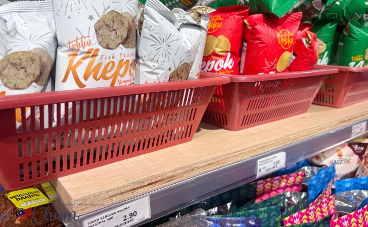 40gという小容量のTokkuのフィッシュクラッカー