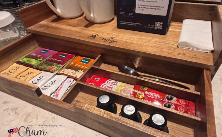 ヒルトンコタキナバルのコンプリメンタリーの飲み物