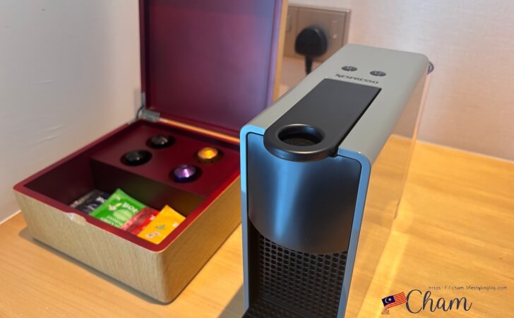 ハイアットセントリックコタキナバルのネスプレッソマシーン