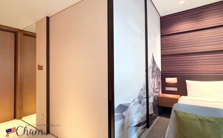 和の要素が感じられるハイアットセントリックコタキナバルの客室