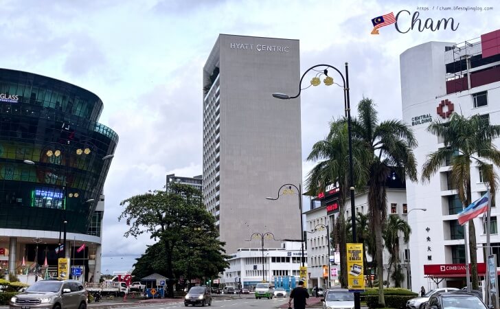 ハイハットセントリックコタキナバルのホテル外観