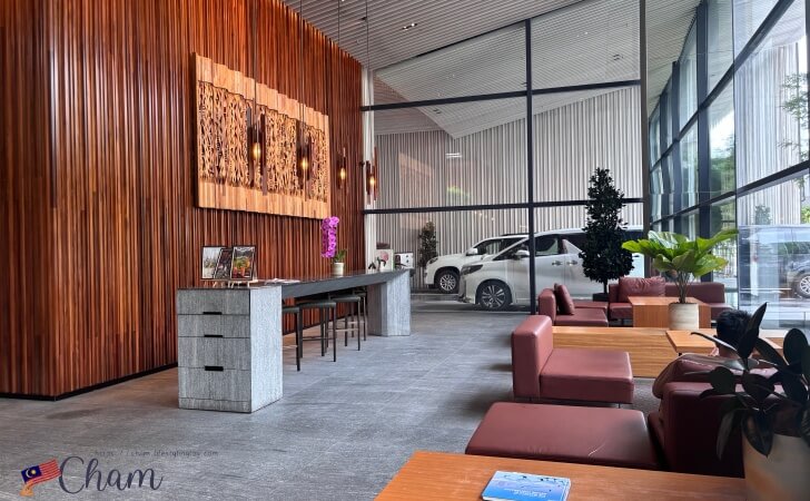 ハイアットセントリックコタキナバルのロビー