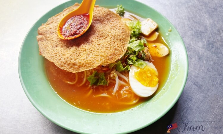 爪哇面(ジャワミー)の付け合わせの具材