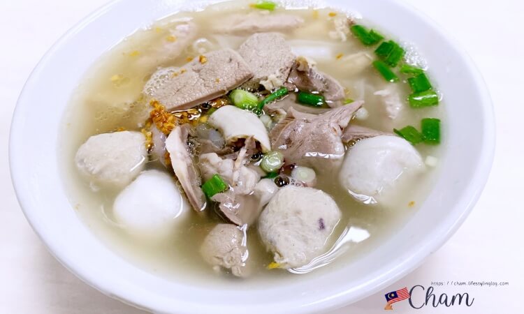 Kafe Evergreen(永茂茶店)の粿條湯