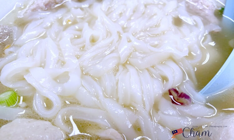 あっさり味で美味しいKafe Evergreen(永茂茶店)の粿條湯