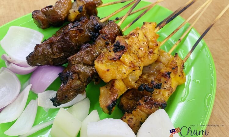 明記焼魚（Meng Kee Grill Fish）のサテー