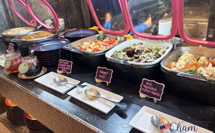 ハイアットセントリックコタキナバルの朝食ビュッフェ