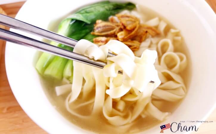 調理したオリエンタルコピのスープパンミー