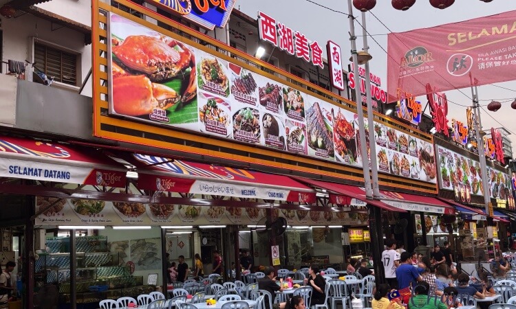 Restoran Sai Woo(西湖美食)の店舗外観