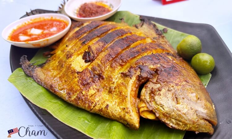 Restoran Sai Woo(西湖美食)のグリルフィッシュ