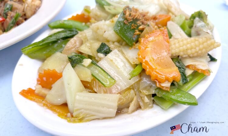 Restoran Sai Woo(西湖美食)の野菜炒め