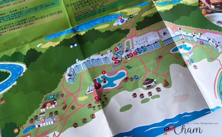 シャングリ ラ ラサリア コタキナバルのホテルマップ