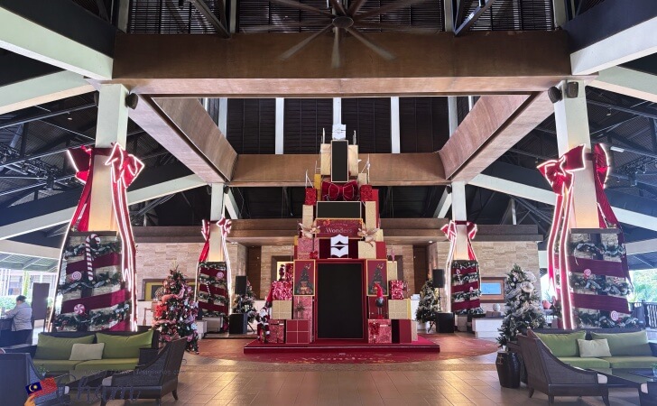 シャングリ ラ ラサリア コタキナバルのガーデンウィングのロビー