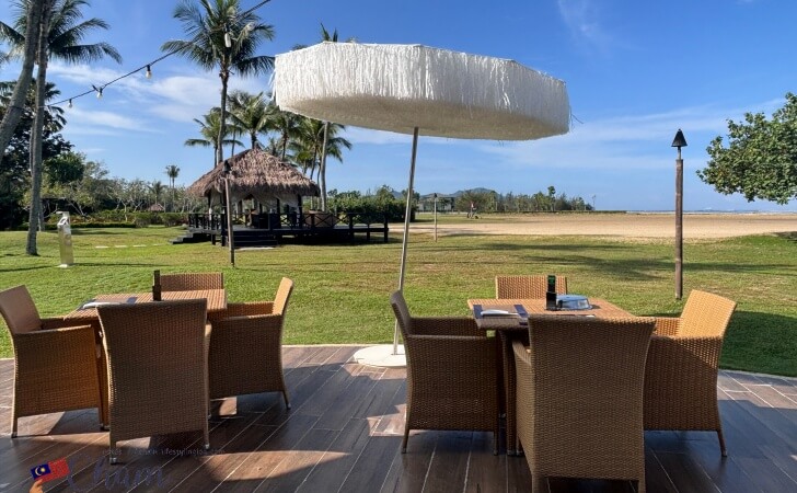 シャングリ ラ ラサリア コタキナバルのビーチリフレクソロジー