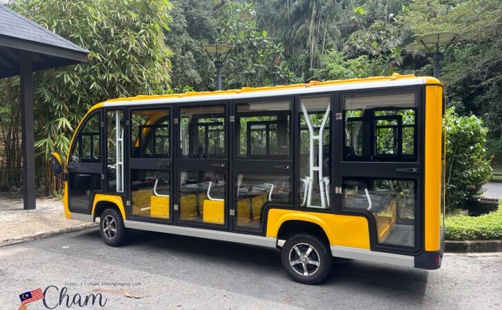 シャングリ ラ ラサリア コタキナバルのウィング間移動に使われるカート