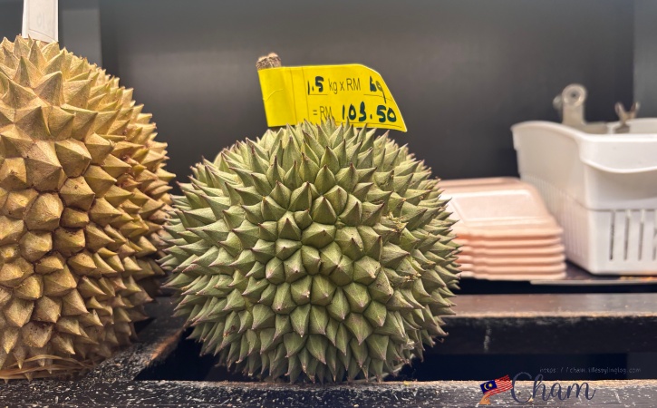 新峰肉骨茶(Sun Fong Bak Kut Teh)のドリアン