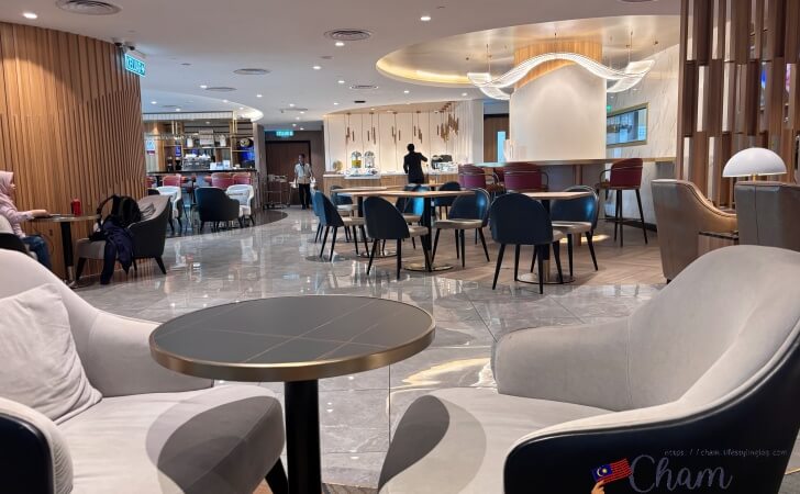 コタキナバル国際空港(国内線)のトラベルクラブラウンジの雰囲気