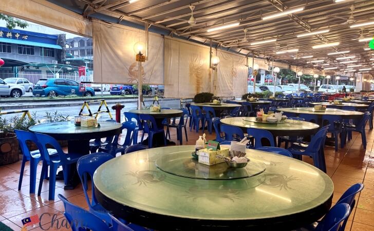 ウェルカムシーフードレストランの店内