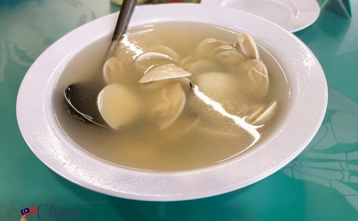 ウェルカムシーフードレストランの沙白湯