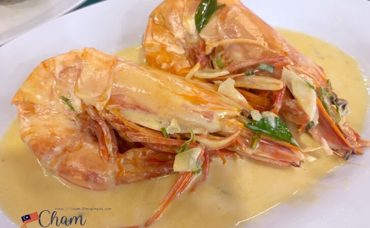 ウェルカムシーフードレストランのウェットバタータイガープローン