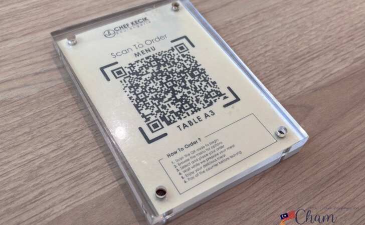 Chef Kecik Boulangerie @ Tuah 1895のQRコード