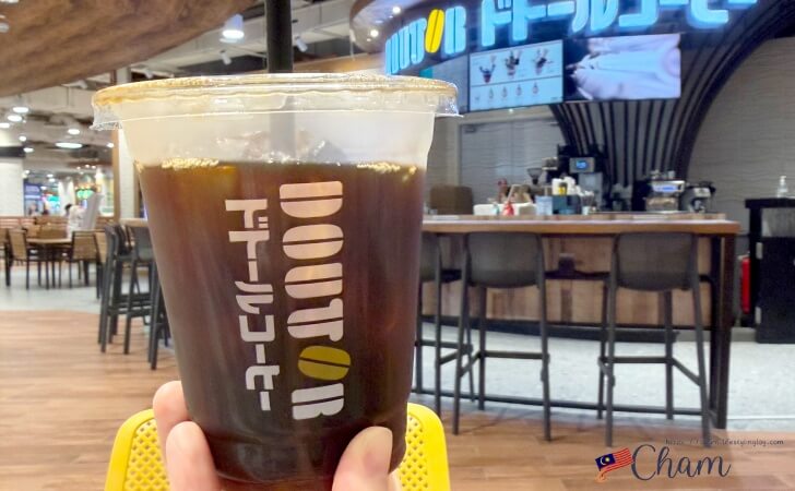 ららぽーとBBCCにあるドトールコーヒーのアイスコーヒー