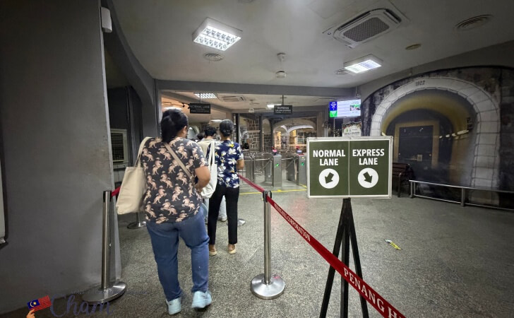 ペナンヒルケーブルカーの乗り方